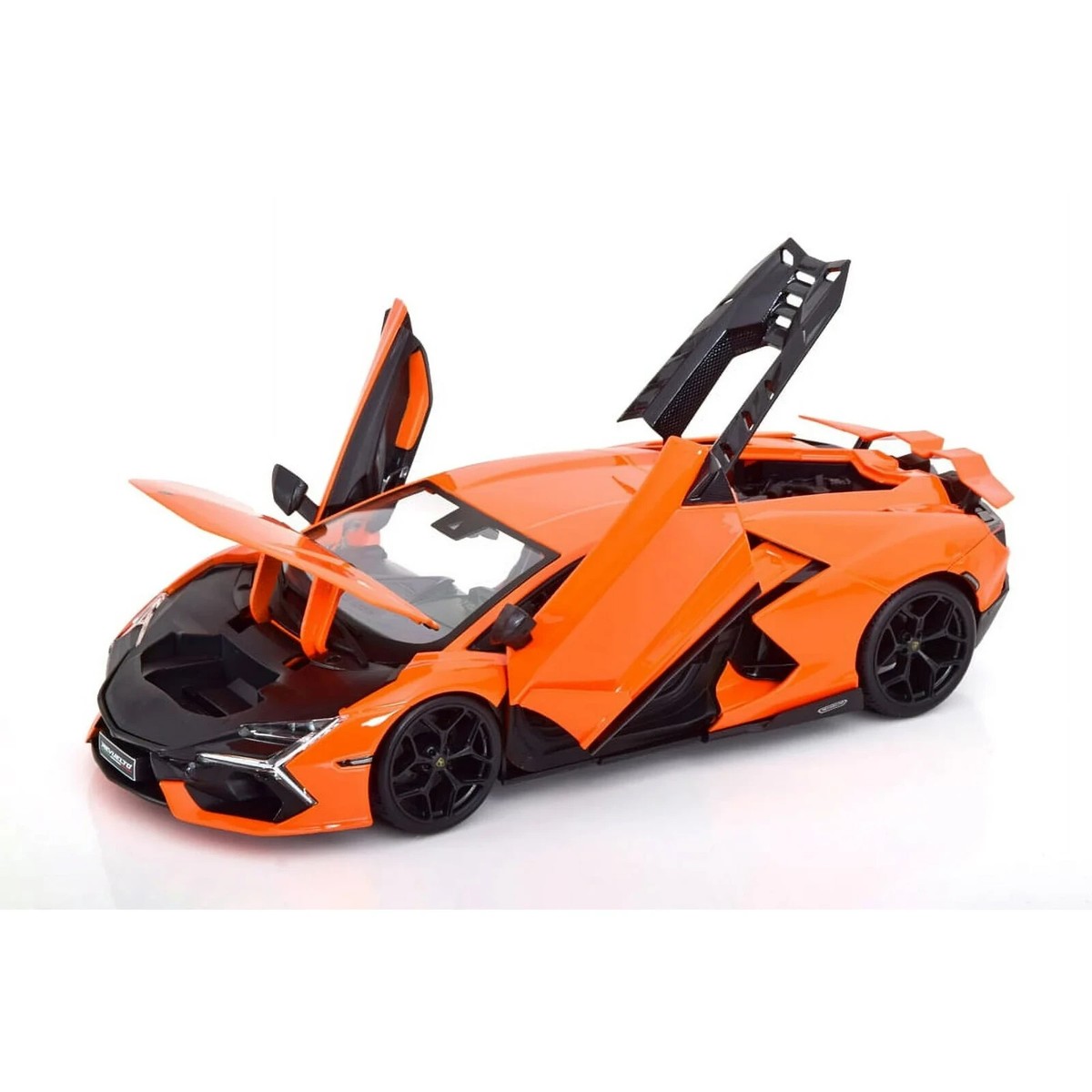 新品 マイスト ランボルギーニ レヴェルト Revuelto オレンジ LAMBORGHINI REVUELTO HYBRID ORANGE 1:18 BY MAISTO 1:18 FREE