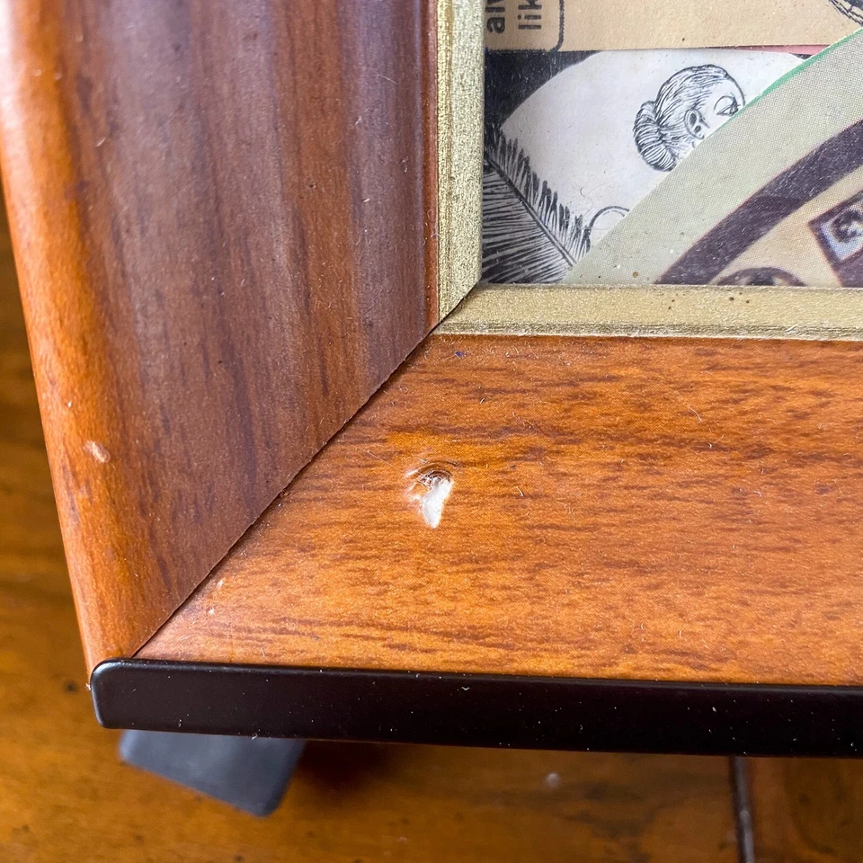 Arte de pared brillante original vintage retro psicodélico POP ART collage años 60 BEATLES Foto 4 de 4