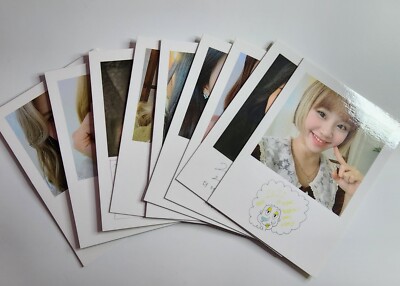 TWICE Dicon Dispatch Magazine Lucky Charm Official Photocards
