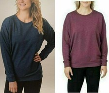 Tuff Athletics Women's Crewneck Tencel Lightweight Sweatshirt