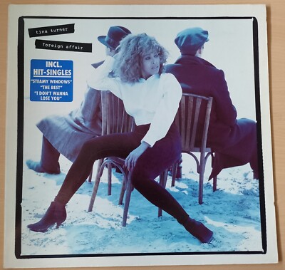 LP Gatefold Tina Turner - Foreign Affair 1989 sehr gut