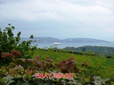 PHOTO  VIEW OVER TORBAY FROM FOOTPATH DOWN TO ALSTON LANE THE FOLIAGE IN THE HED