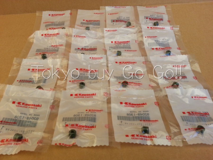 0Kawasaki ZX600 ZX-6 ZR750 Valve Guide Oil Seal Set 92049-1308