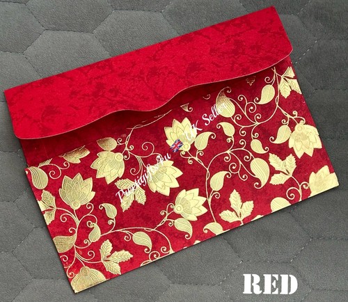 Busta di design assortita salame matrimonio Eid shagun portafoglio soldi buste regalo - Foto 18 di 21