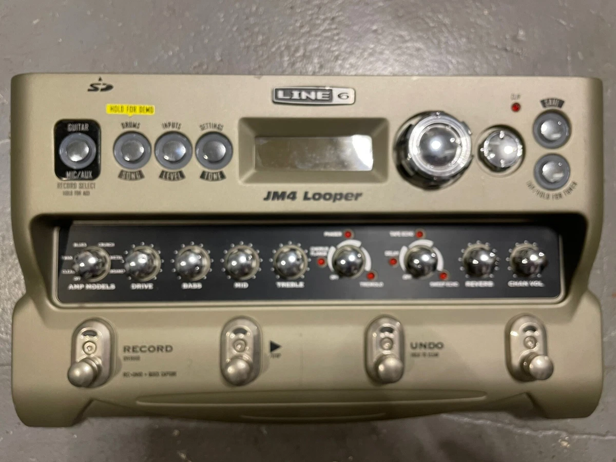 LINE6 JM4 ルーパー中古品 Amazon | Line 6 ルーパー Looper JM4 | マルチエフェクター | 楽器
