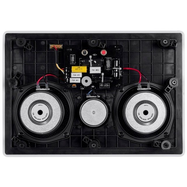 In Wall Ceiling Speaker Center Channel 120W Dual 5.25" & 3" 3Way