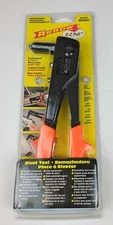 Arrow Professional E-Z Pull Heavy-Duty Rivet Tool uses 4 size rivets,New Cond.