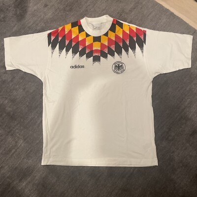 ADIDAS GERMANY 1994/1996 DEUTSCHLAND SOCCER FOOTBALL SHIRT JERSEY