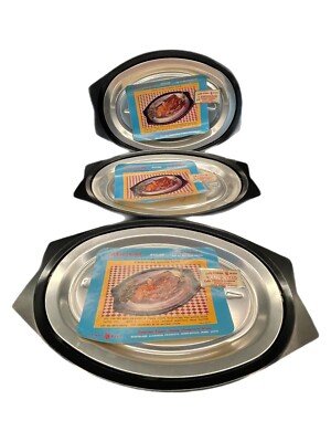 Servo-King Nordic Ware Anodized Aluminum Platter Holder Set (3)
