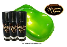 Kustom Canz SUGAR APPLE BASE PEARLZ 12 oz AEROSOL CAN KIT Custom Paint, HOK,