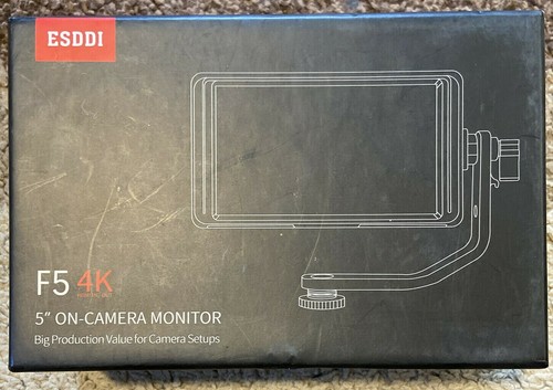 ESDDI F5 4K Monitor para cámara NUEVO A ESTRENAR - Afbeelding 2 van 4