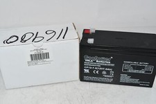 NEW 2UKJ4 Sealed Lead Acid Battery: 12V DC, 7 Ah Capacity, 3.7 in Ht, 5.94 in Wd