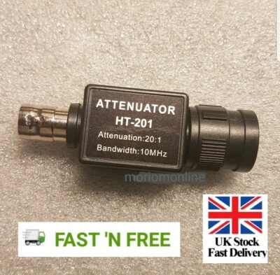 Hantek HT201 Oscilloscope Accessory Signal Attenuator with 20:1 Attenuation B5E9