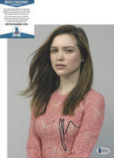 SOPHIE COOKSON SIGNED 8X10 PHOTO B BECKETT COA KINGSMEN: THE SECRET SERVICE 