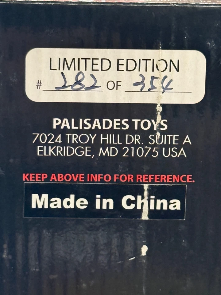 Palisades G.I. 2003 Mini ESTATUA DE LA PATRULLA PYTHON GUARDIA CARMESÍ DE Joe Cobra/354 Usada Foto 3 de 3