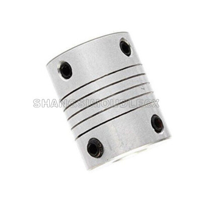 5mmx8mm CNC Motor 3D Printer Jaw Shaft Coupler 5mm-8mm Flexible Coupling 5x8mm