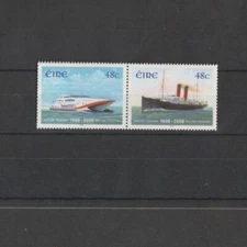 Ireland 2006 Centenary Rosslare Fishguard Ferry Service pair MNH per scan