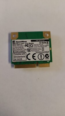 AW-NE237H Asus Lan Wireless For K73E Azurewave 802.11/B/G/N ''GRADE A'' TESTED USA