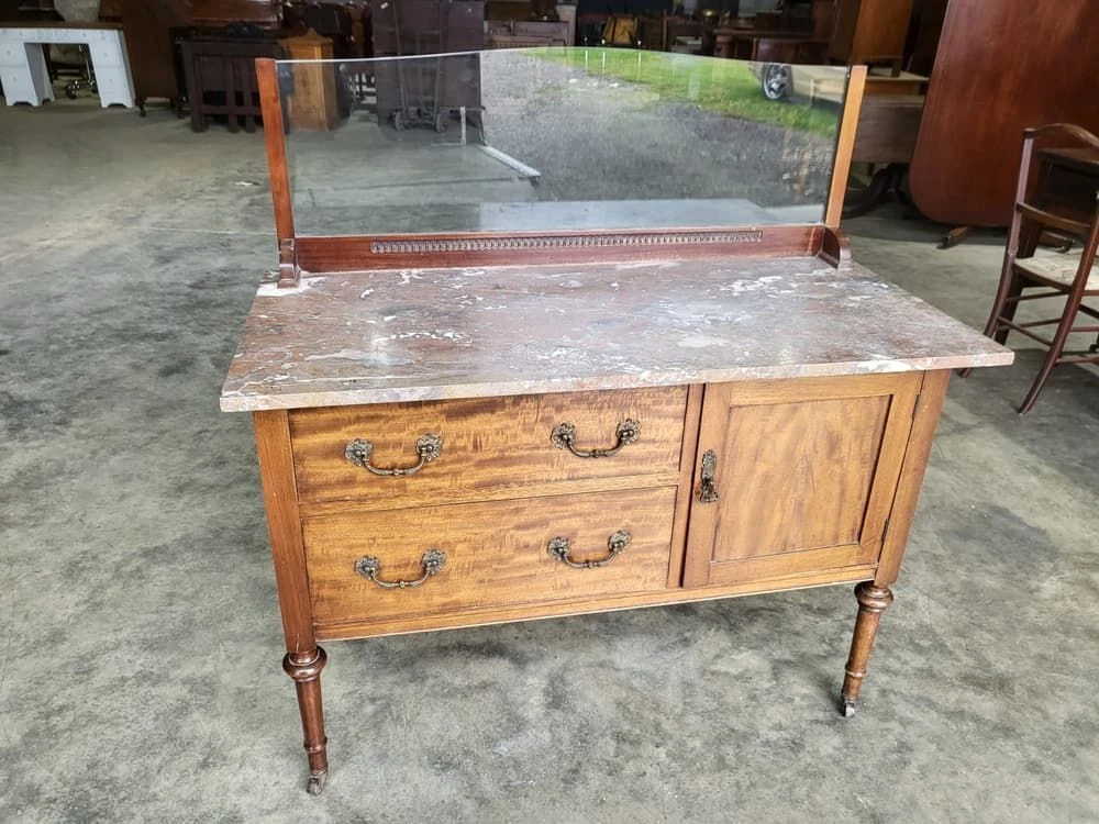 Antique victorian wash stand outlet