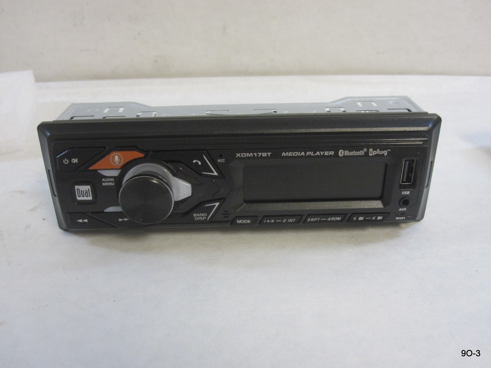 Dual XDM17BT Radio Stereo Media Receiver USB AUX Tested Shallow Mount