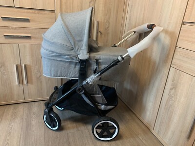 Jane Crosslight Set Dim Grey NEU + Micro-BB + Koos I-size R1 + Wickeltasche + Re