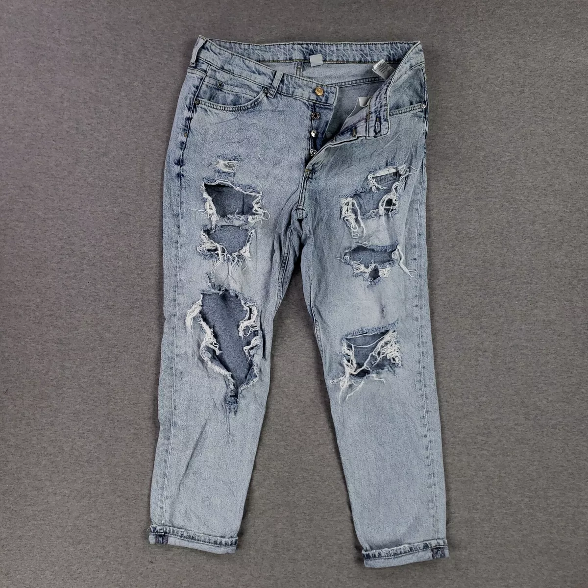 Boyfriend low cheap waist h&m