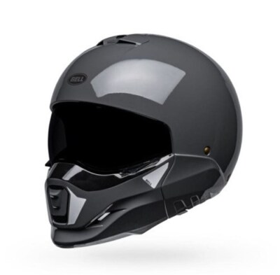 Bell Broozer Duplet Streetfighter Helm (Grau) Gr: M (57)