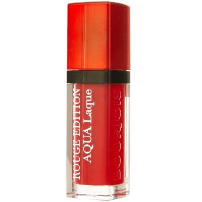 (Farbton: 05 RED MY LIPS) Bourjois Rouge Edition Aqua Laque Lippenstift Full Size Neu