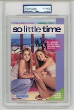 Mary Kate & Ashley Olsen ~ Signed Autographed Book Cover Twins ~ PSA DNA Encased