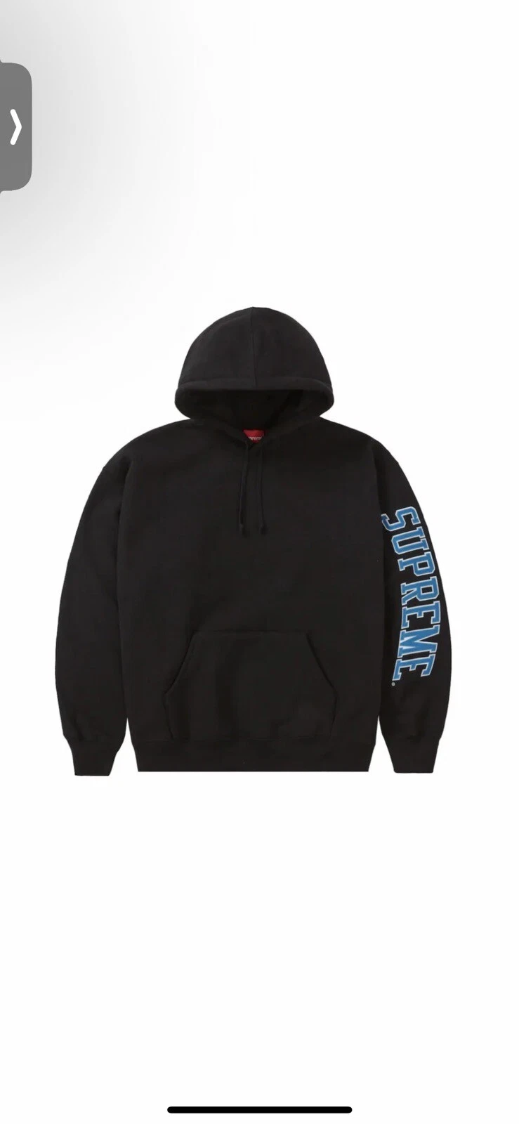 Sweat shirt arc à manches supreme noir
