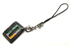 Cassette Tape Hand Strap Miniblings Phone Jewelry Music Mixtape DJ Green Orange
