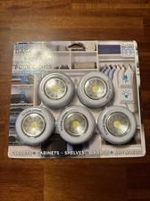Wireless LED Puck Lights 5 Pack Brand New