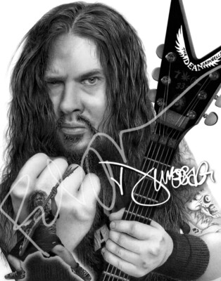 Dimebag Darrell | 11x14'' Signed, Limited Edition Print of Original Drawing
