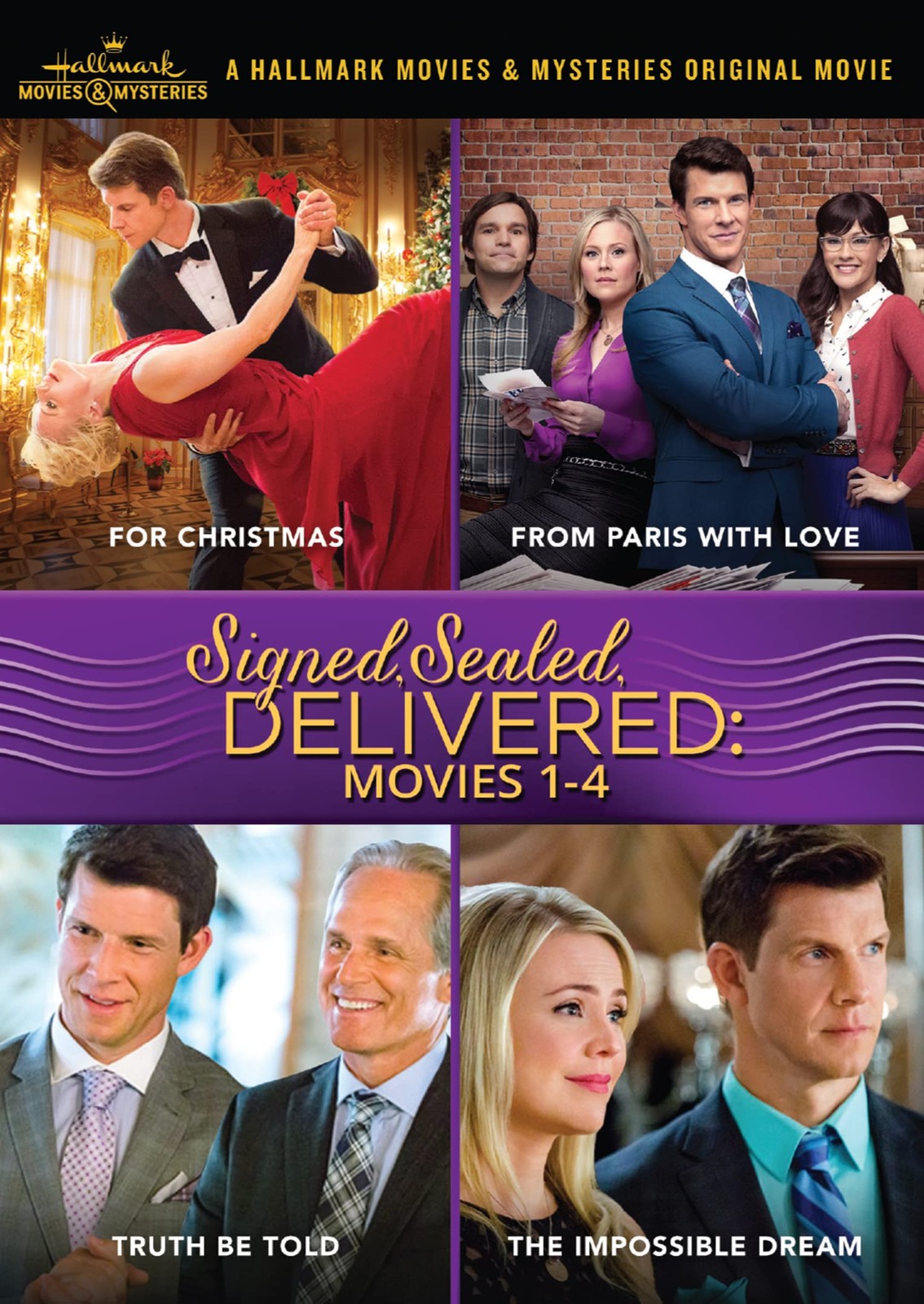 Signed, Sealed, Delivered Collection: Movies 1-4 (For Christmas, From Pari (DVD)