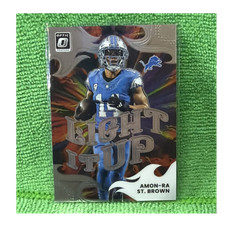 Panini Donruss Optic Light It Up Amon-Ra St. Brown Detroit Lions Football #LU-AB