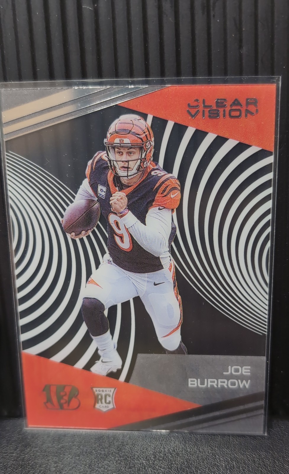 2020 Panini Chronicles - Clear Vision Rookies Joe Burrow #CV-1 (RC)