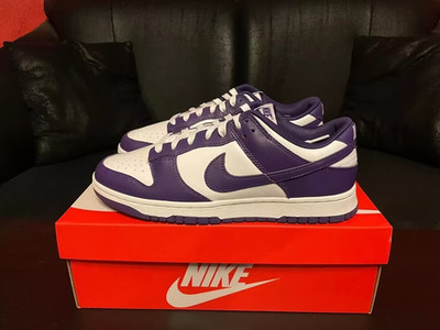 Nike Dunk Low Court Purple EU 44 / US 10