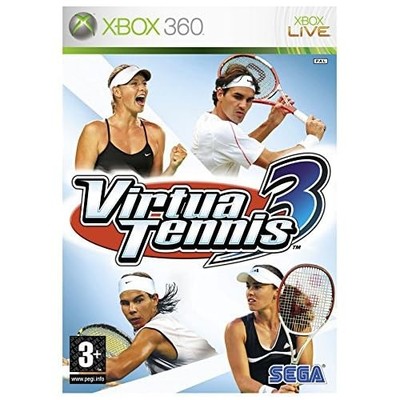 Virtua Tennis 3 For Xbox 360 Game Only 4E
