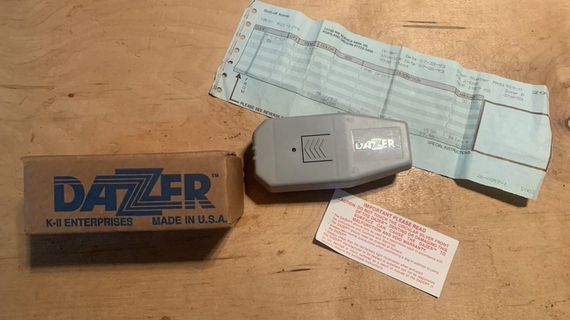 NOS Dog Dazer Ultrasonic Dog Deterrent