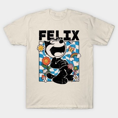 Felix the cat | getting high retro vintage T-Shirt   | S-5XL