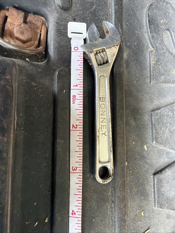 Bonney BW4 4” Adjustable Wrench