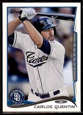 2014 Topps Carlos Quentin #209 San Diego Padres