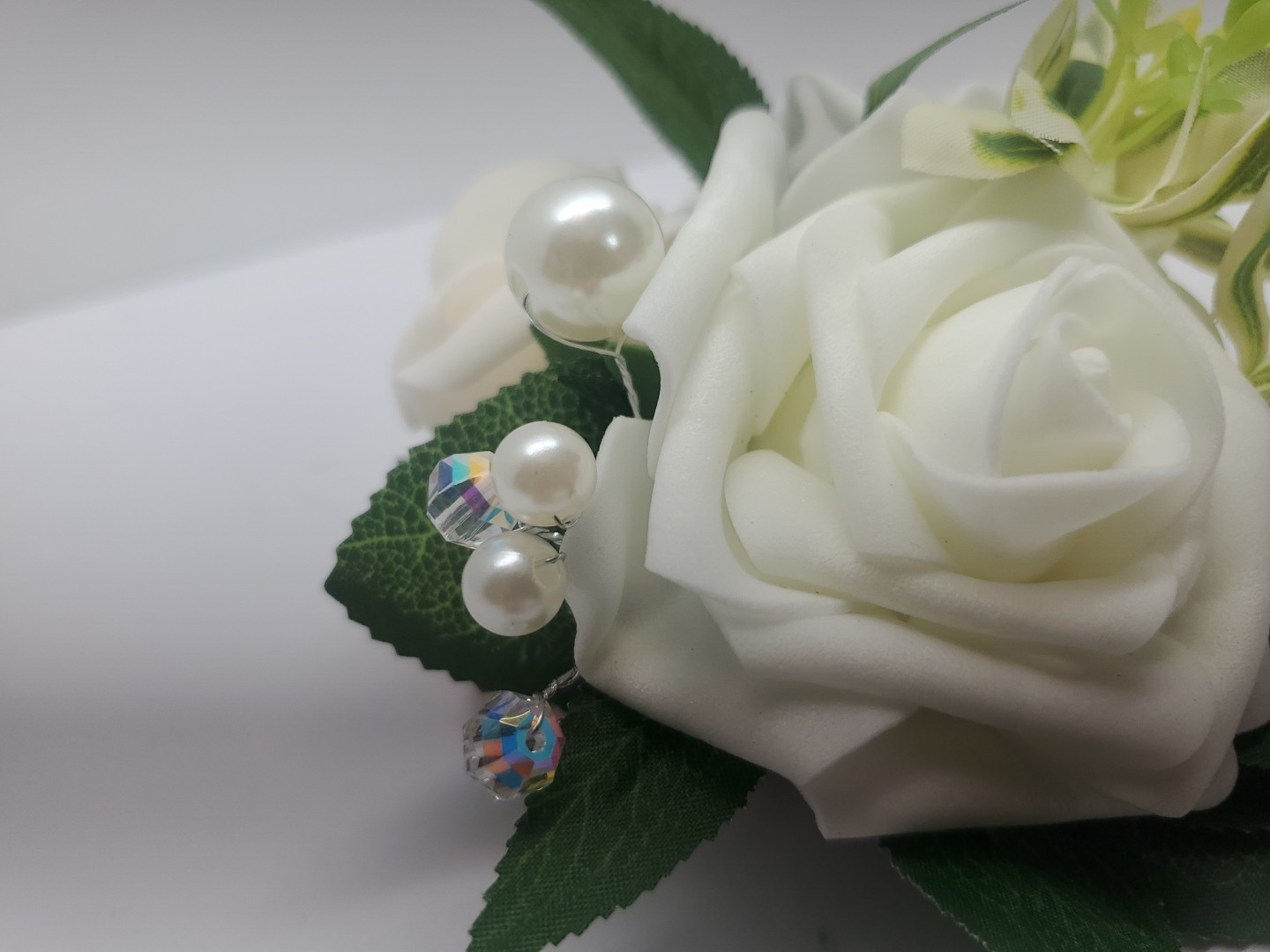 Ling's Moment 2pcs Homecoming Wrist Corsage Artificial Flowers, Girl/Mother C...