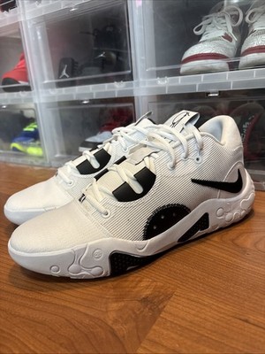 Nike PG 6 TB Promo White Black DX6654-100 Panda Basketball Shoes Sz 12.5M NWOB