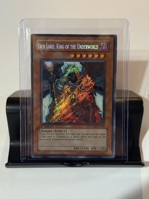 Yugioh! Lich Lord, King of the Underworld - FOTB-EN062 - Secret Rare - 1st Ed LP
