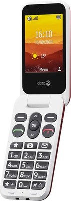 Doro Leva L30 Rot/Weiß 4G 64MB/128MB 2.8''LCD-TFT Farbdisplay GPS USB-C IP54
