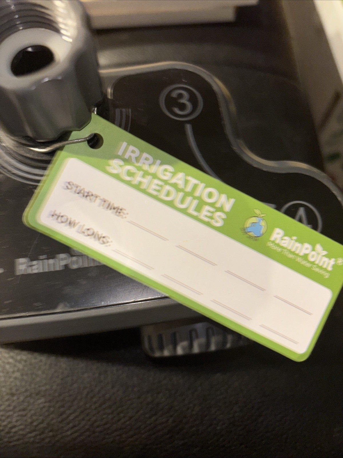 RAINPOINT Sprinkler Timer, 4 Outlets Hose Timers, 4 Zone Water Timer for...