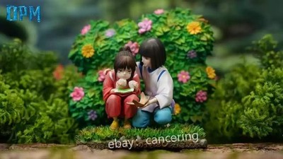 OPM-Studio Hayao Miyazaki Anime ''Spirited Away'' Rice Ball Collectible Model