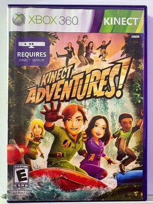 Kinect Adventures Xbox 360 Microsoft 2010 Family Activity Live Gaming Capable