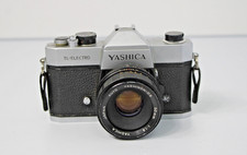 Vintage Yashica TL Electro 35mm SLR Film Camera with 50mm 1:1.9 Lens